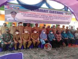 Tim Monitoring Evaluasi Lomba Desa Tingkat Nasional 