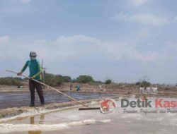 Abrasi Sulitkan Petambak Garam Cirebon