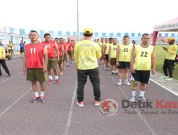 Kodim 0812 Lamongan Laksanakan Tes Kesegaran Jasmani Periodik