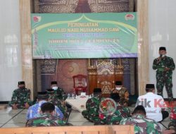 Kodim 0812/Lamongan Peringati Maulid Nabi Muhammad SAW