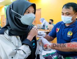 Kodim dan Dinkes Bojonegoro Sukseskan Serbuan Vaksinasi