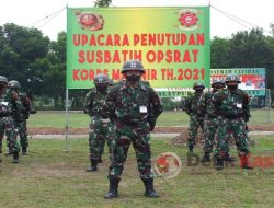 Korps Marinir Tambah 25 Bintara Kualifikasi Pelatih Operasi Darat