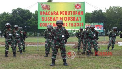 Korps Marinir Tambah 25 Bintara Kualifikasi Pelatih Operasi Darat