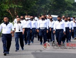 Olahraga bersama dan Panggung Prajurit Komando Latih Korps Marinir