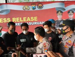 Kasus Pembunuhan di Vila Cempaka Tretes Diungkap Polres Pasuruan