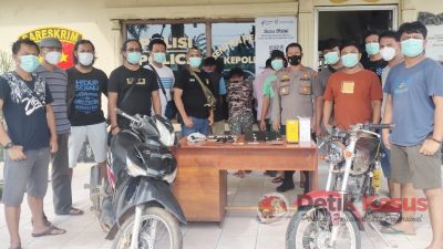 Dua Pelaku Curat Asal Abung Timur Ditangkap Polisi Tulang Bawang