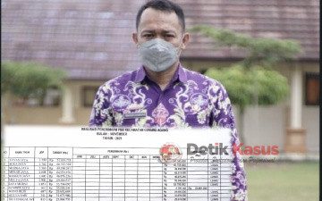 Camat Gunung Agung Akan segera croscek PBB-P2 di tiyuh sumber jaya ada kendala Apa