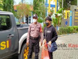 Kehabisan Bekal, Warga Jakarta ini Dibantu Polisi untuk Pulang