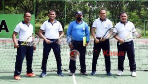 Komandan Pasmar 2 Resmikan Lapangan Tenis Ksatrian Marinir Sutedi Senaputra