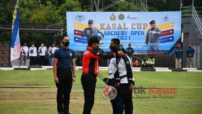 Komandan Pasmar 2 Hadiri Pembukaan Kasal Cup Archery Open 2021