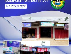 Toko Besi dan Bangunan Purwo Indah, Mengucapkan Selamat Hari Jadi Kabupaten Pacitan Ke-277