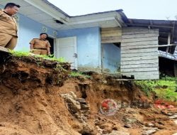 Pustu Kantor Desa Terancam Hanyut, BPBD Segera Turun