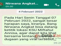 Terkait Kondisi PSR, NA-Kabid Disbunhut Bungkam, Masyarakat Sangat Kecewa