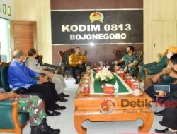 Tingkatkan Komunikasi, DPC PEPABRI Kunjungi Markas Kodim Bojonegoro