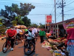 Bupati Bojonegoro dan Dandim 0813 Gowes Ceria Nglenyer