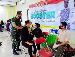 Kodim 0813 Bojonegoro Gelar Serbuan Vaksinasi Booster