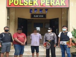 Polisi Ringkus, Dua Pelaku Pencurian Tiang Telphon