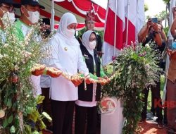 Gubernur Jatim bersama Bupati Jombang Resmikan Alun-alun dan Bank Jombang