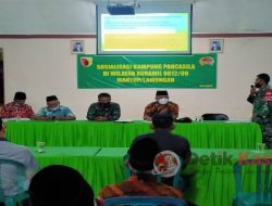 Danramil 0812/09 Mantup Sosialisasi Kampung Pancasila