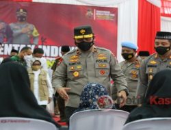 Capaian Vaksinasi di Kabupaten Jombang Mendapat Apresiasi Polda Jatim