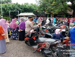 Waka Polsek Widang Pantau Pembagian BPNT