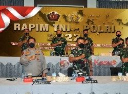 Komandan Pasmar 2 Ikuti Rapim TNI-Polri di AAL