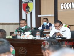 Dandim 0812/Lamongan Pimpin Rapat Koordinasi Bahas Liga Santri Piala Kasad