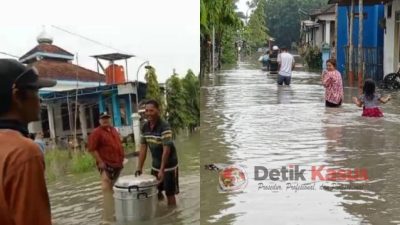 Warga Desa Talunkidul, Terendam Banjir Berharap Ditinjau Langsung Bupati Jombang