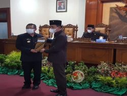 DPRD Gelar Rapat Paripurna  Penyampaian LKPJ Bupati Tulungagung Akhir Tahun Anggaran 2021