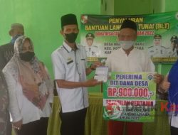 Warga Desa Madukoro Baru Terima BLT-DD