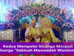 Muhammad Iddhian S,.HUT Maya Pasunda S.E “Semoga Sakinah Mawaddah Warahmah”