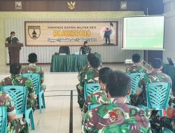 Tim Aspuantap Pusterad Kunjungi Kodim 0813 Bojonegoro