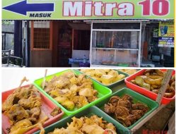 Warung Makan Bu Mar Penyetan Mitra 10 Rasa Bintang Lima Harga Kaki Lima