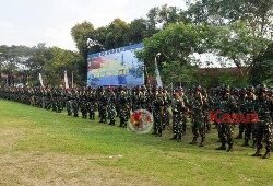 Danpasmar 2 Hadiri Upacara Pembukaan Diktukpa TNI AL Angkatan LII TA.2022