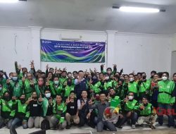 Driver Gojek di Lamongan Ikuti Sosialisasi Program BPJS Ketenagakerjaan