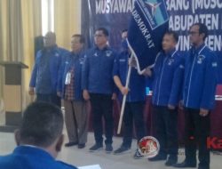 Musawarah Cabang, Erlan Bahri Terpilih Sekretaris DPC Partai Demokrat