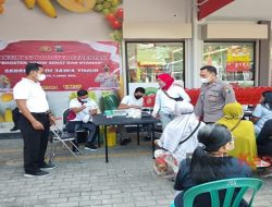 Polres Bojonegoro Buka Gerai Vaksin di Supermarket