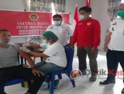 BIN Sumut Gelar Vaksinasi Boster Massal bersama Rutan Kelas IIB Humbahas