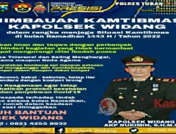 Kapolsek Widang Keluarkan Imbauan untuk Masyarakat