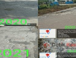 Proyek Cor Beton di Desa Lekis Rejo, Diduga Ladang Korupsi Para Koruptor