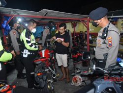 Pastikan Zero Crime, Wakapolres Lamongan Gelar Patroli Skala Besar