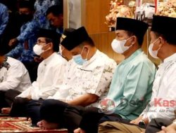 Bupati Lampung Utara Memperingati Nuzul Qur’an 1443 H Secara Virtual