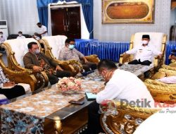 Bupati Lampung Utara Menerima Kunjungan Tim Satgasus Dana PEN