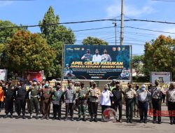 Polres Bojonegoro Gelar Apel Pasukan Operasi Ketupat Semeru 2022