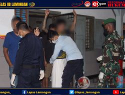 Lapas Lamongan Gelar Razia Peringati Hari Bakti Pemasyarakatan