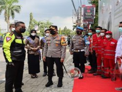 Pastikan Kesiapan Jalur Mudik, Dirlantas Polda Jatim Cek Pos Mudik di Bojonegoro