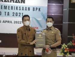 Raih Opini WTP, Mas Bupati Komitmen Tindaklanjuti Hasil Rekomendasi dari BPK