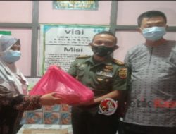 Dandim 0314 Inhil bersama Boss Akui Berbagi Rasa Bersama Yayasan Pusako Pondok Bhakti Lansia