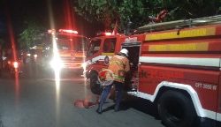 Warung Makan di Jl.Raya Simogunung Terbakar