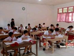 Pelaksanaan Ujian Sekolah di SDN 074069 Orahili Fau Berjalan Dengan Baik